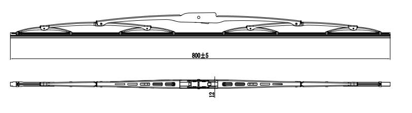 GP063 Wiper Blade（0.8m）